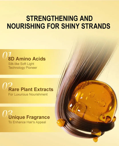 PURC Morocco Argan Oil Hair Serum - Nourishing Treatment for Smoothing, Shine, and Repairing Damaged, Frizz, and Dry Hair