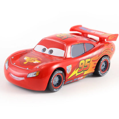 Disney Pixar Cars 2 Lightning McQueen Mini Diecast Racing Car Dinoco Racers Collection for Kids