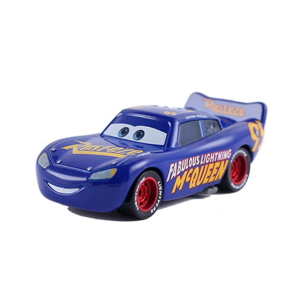 Disney Pixar Cars 2 Lightning McQueen Mini Diecast Racing Car Dinoco Racers Collection for Kids