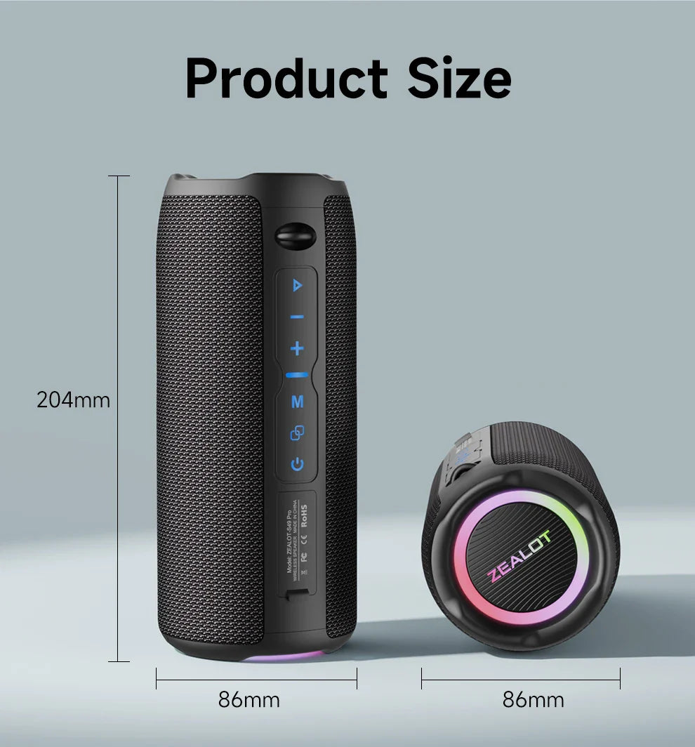 ZEALOT Portable Bluetooth Speaker