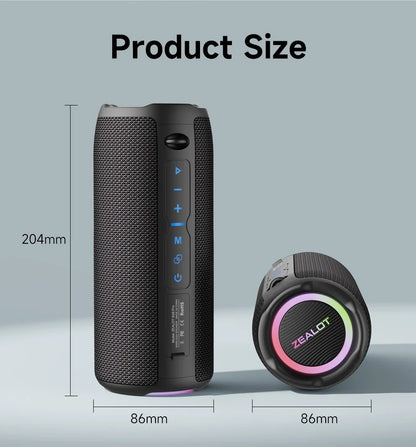 ZEALOT Portable Bluetooth Speaker