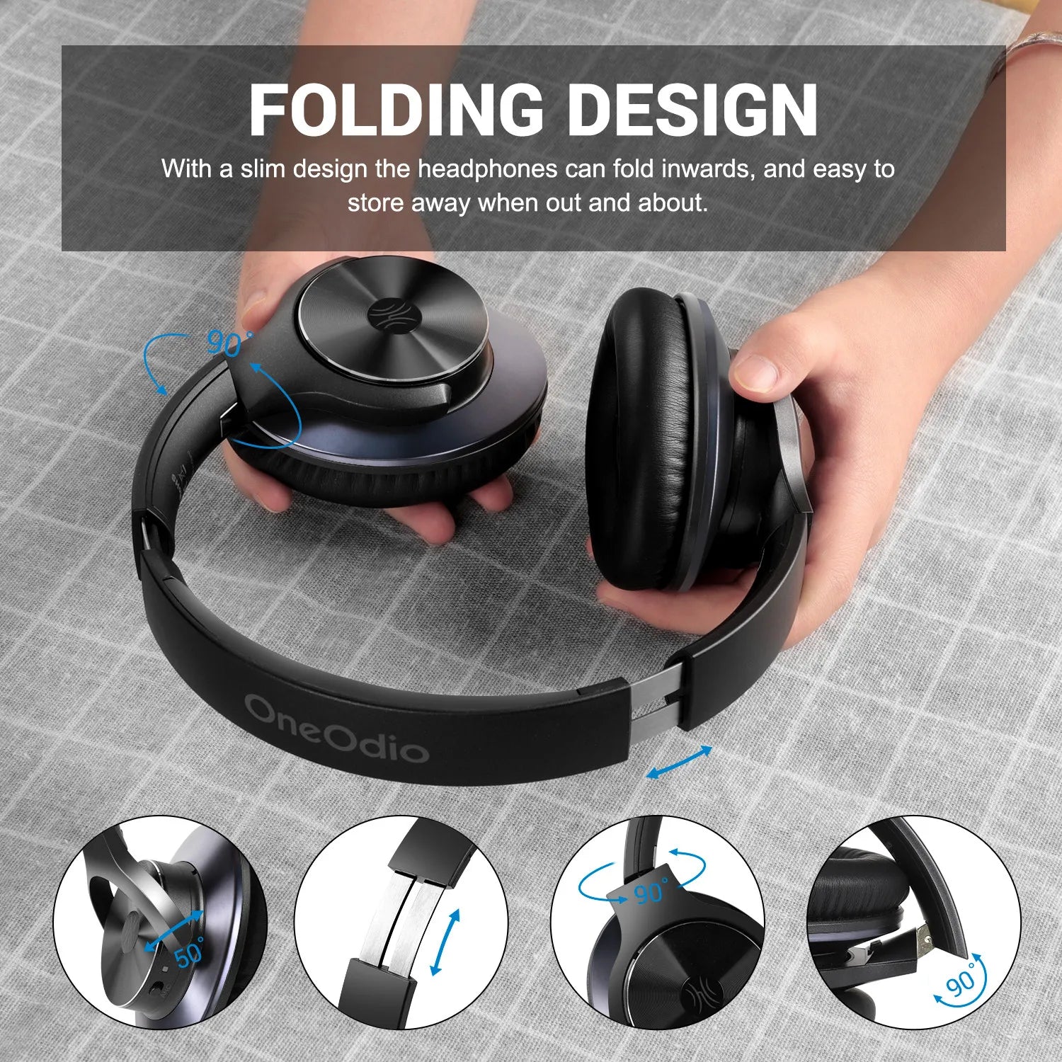 Active Noise-Cancelling Wireless Headphones