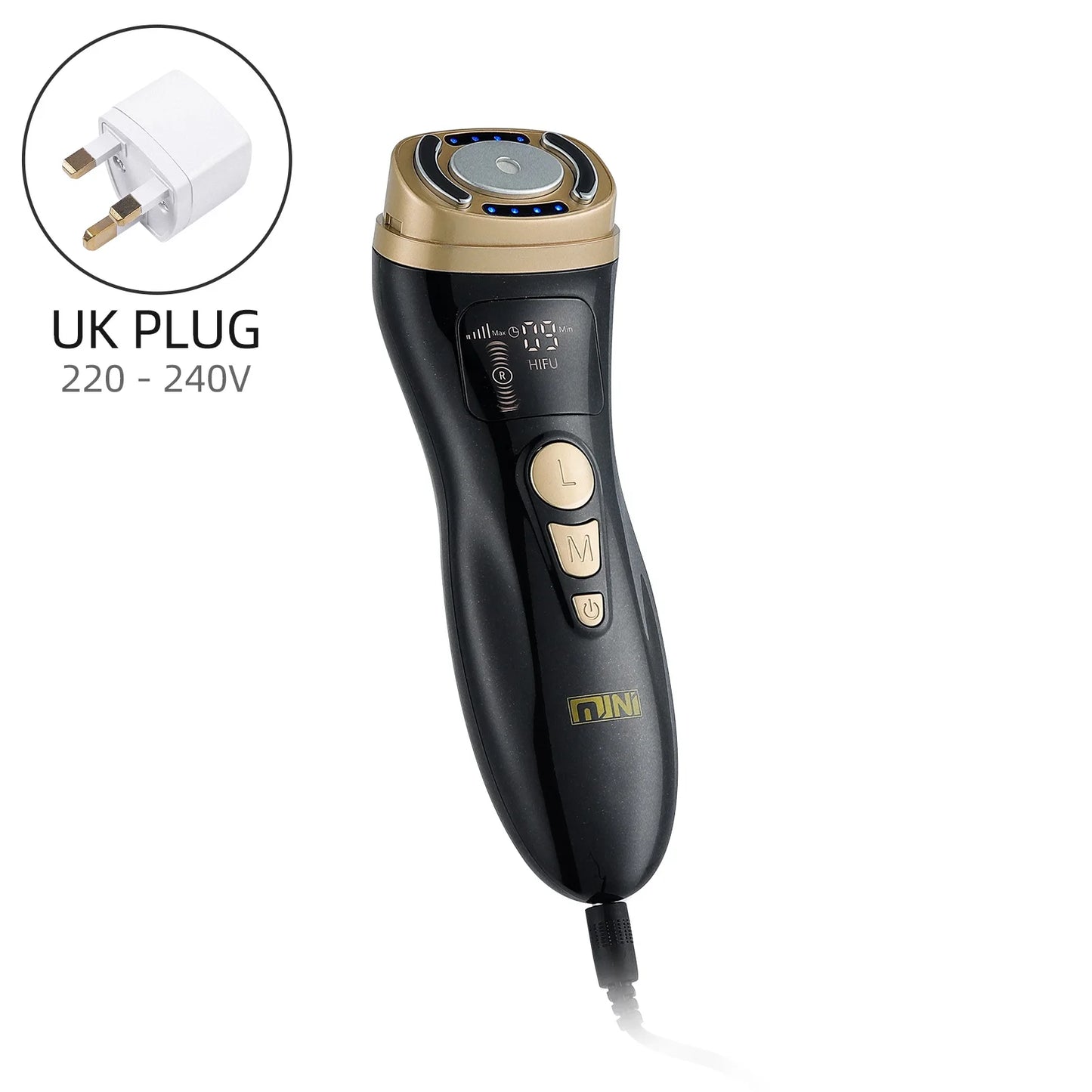 Mini HIFU Machine Ultrasonic RF EMS Facial Lifting & Skin Tightening Device