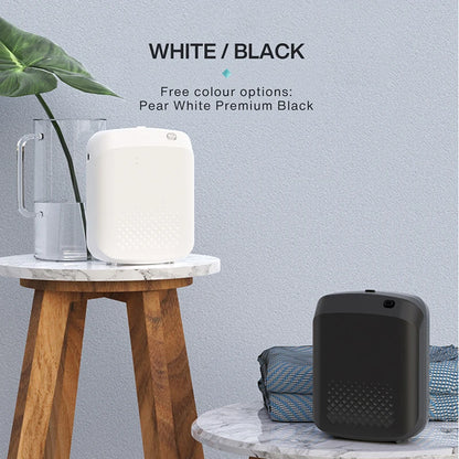Wall Mounted Room Fragrance Diffuser - Bluetooth Air Freshener with Built-in Fan for Home and Hotel
