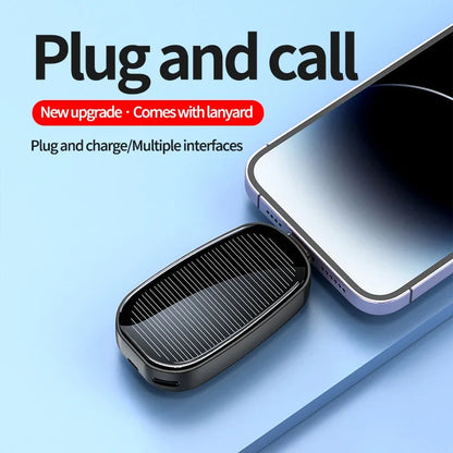 1200mAh Oneplus Solar  Key Ring Mini Power Bank