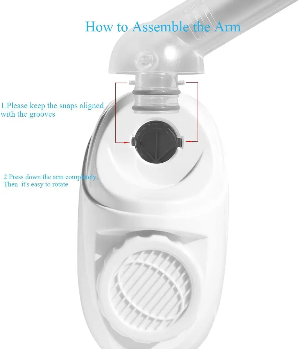 Facial Steamer - Hydrating & Moisturizing with Adjustable Nozzle for Deep Pore Cleansing & Skin Care at Home