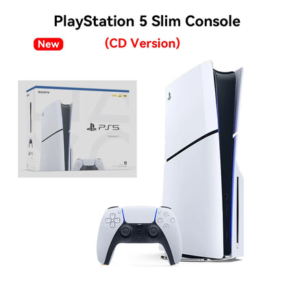 Sony PS5 Slim Console - PlayStation 5 with Ultra High-Speed Performance for PS5 and PC Games