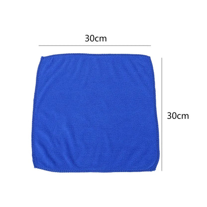 1-20Pcs Microfiber Towels for Car Wash, Drying, and Household Cleaning Cloths