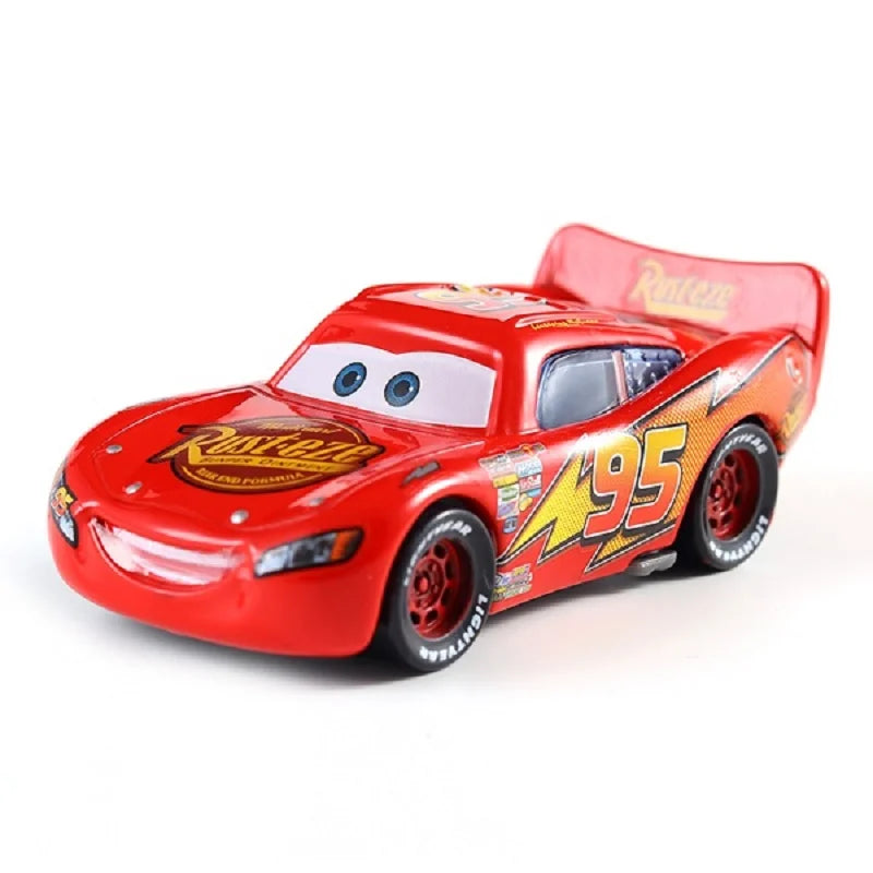 Disney Pixar Cars 2 Lightning McQueen Mini Diecast Racing Car Dinoco Racers Collection for Kids