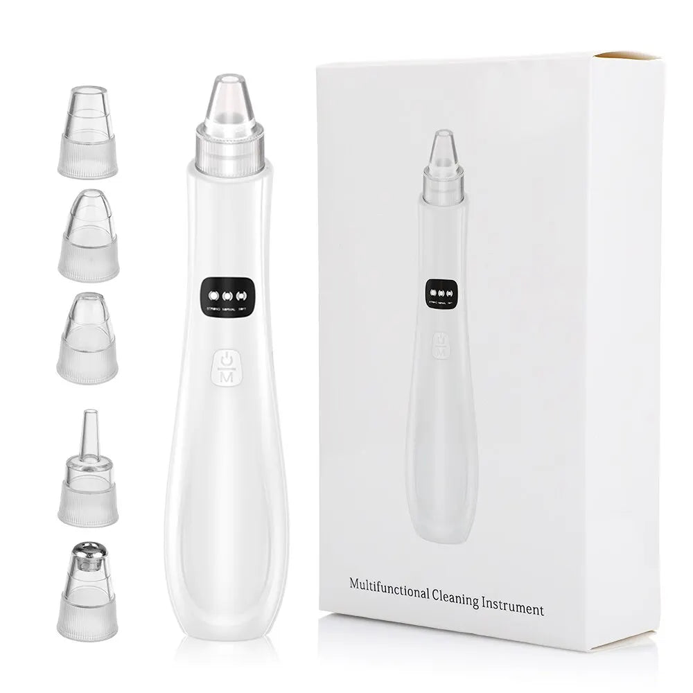 3-Suction Mode Face Cleansing Beauty Machine - Blackhead Removal & Dead Skin Remover Vacuum