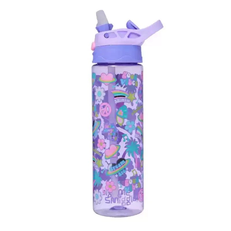 430/650ML Australian Smiggle Water Bottle – Portable Straw Cup for Kids & School Use