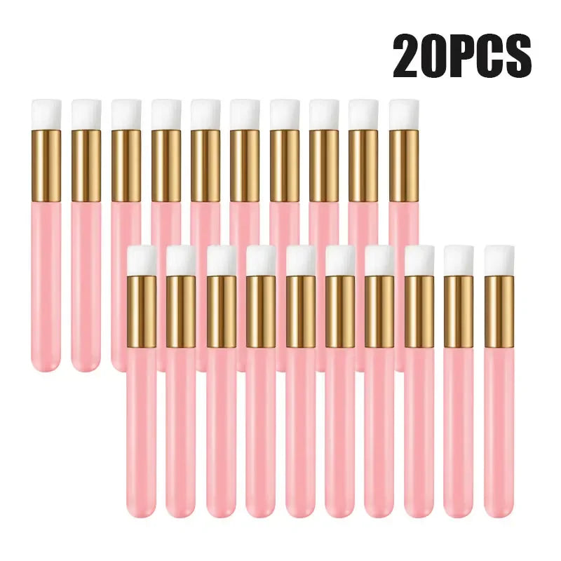 Eyelash Cleaning Brush Set - Lash Shampoo & Blackhead Remover Makeup Tools (3/10/20/50/100pcs)