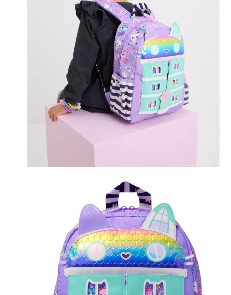 New Australia Genuine Smiggle School Bag Set for Girls with Pencil Box, Water Cup & Meal Bag