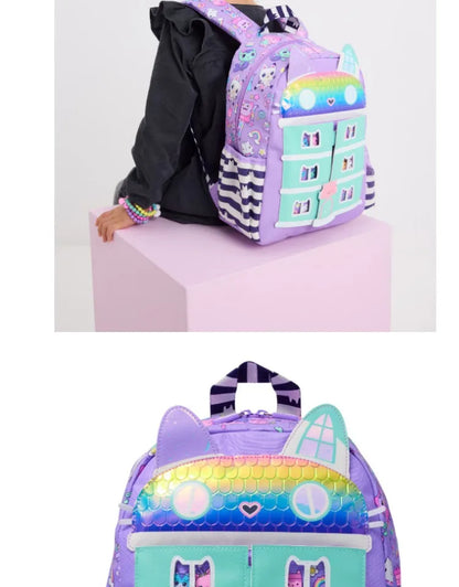 New Australia Genuine Smiggle School Bag Set for Girls with Pencil Box, Water Cup & Meal Bag