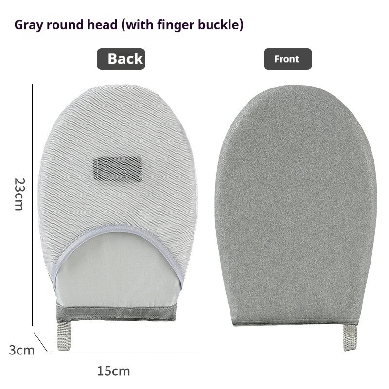 Fabric Handheld Ironing Board & Insulated Ironing Gloves for Home Use