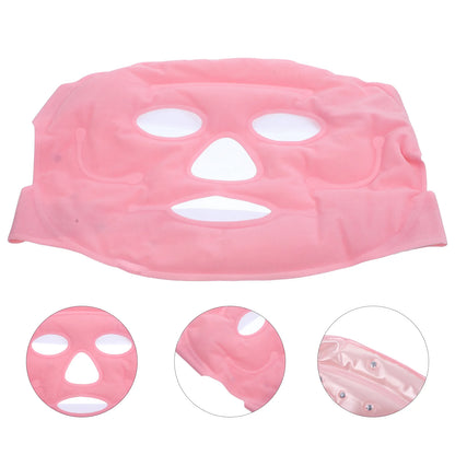 Slimming Tourmaline Cold Face Mask & Gel Eye Patch for Facial Beauty