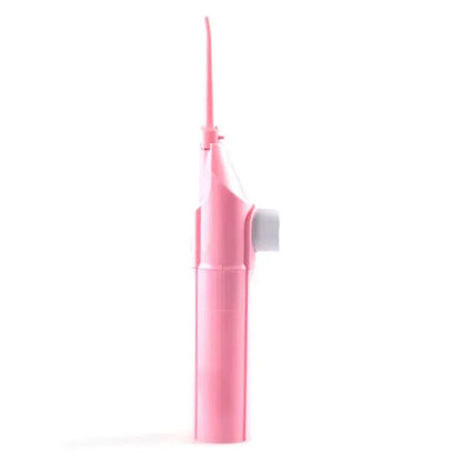 Portable High Pressure Oral Irrigator – Manual Water Dental Floss & Teeth Cleaner