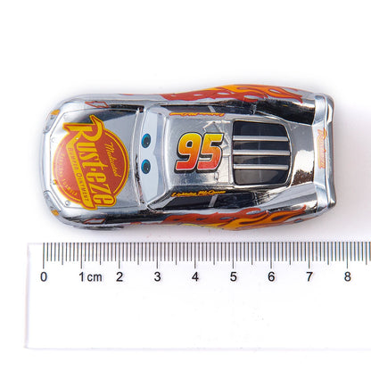 Disney Pixar Cars 3 Lightning McQueen & Mater 1:55 Diecast Toy Car Collection for Kids