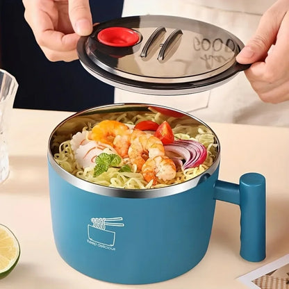 Ramen Bowl & Lunch Container 1000ml with Phone Stand - Thai Soup, Cereal Bowls for Home, Kitchen & Camping