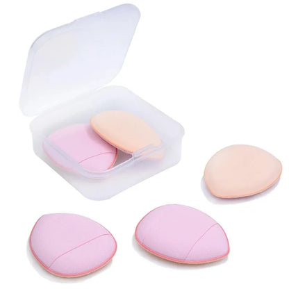 5/10Pcs Mini Finger Puff – Air Cushion Powder Sponge for Foundation & BB Cream Application