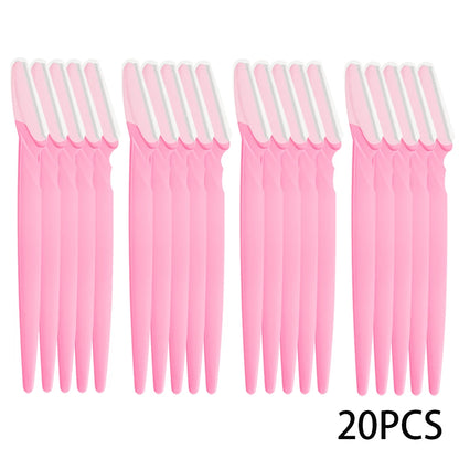 Eyebrow Razor Set – Multipurpose Face Razors for Women & Men, Dermaplaning Shaver Tool
