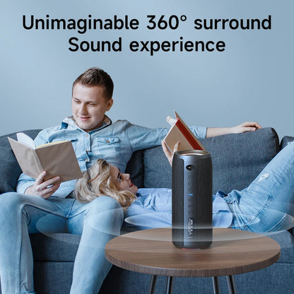 ZEALOT-S51Pro 40W High-Power Bluetooth Speaker, 3D Stereo Bass, Portable, IPX5 Waterproof, TWS Boom Box