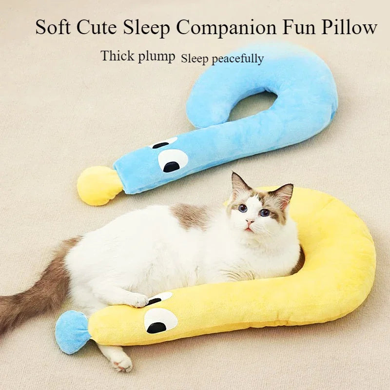Dog Pillow & Pet Fun Mat – Universal Four Seasons Neck Pillow and Sleeping Blanket