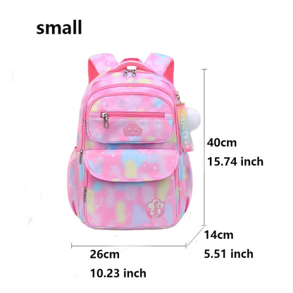 Kawaii Pink Backpack for Girls – Waterproof School Bag for Kids & Teens