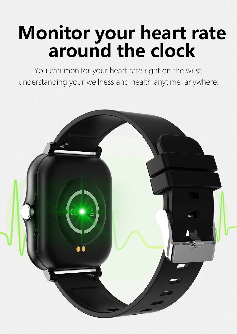 2025 Sport Smart Watch, Fitness Tracker, Health Monitor, Waterproof, Bluetooth Call for Men & Women, IOS, Xiaomi, Huawei
