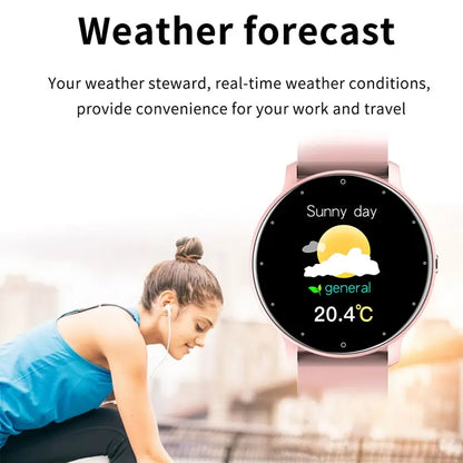 LIGE Smart Watch for Men & Women, Full Touch Screen, Sport Fitness Tracker, IP67 Waterproof, Bluetooth for Android/iOS
