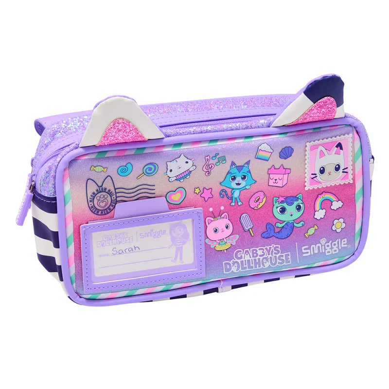 New Australia Genuine Smiggle School Bag Set for Girls with Pencil Box, Water Cup & Meal Bag