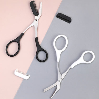 Karsyngirl Stainless Steel Eyebrow Trimmer – Scissors with Comb for Eyebrow Shaping & Hair Removal