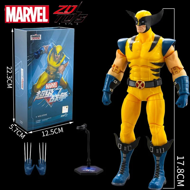 2024 Deadpool & Wolverine Movie Version Action Figures – ZD Toy Series for Collectors & Kids