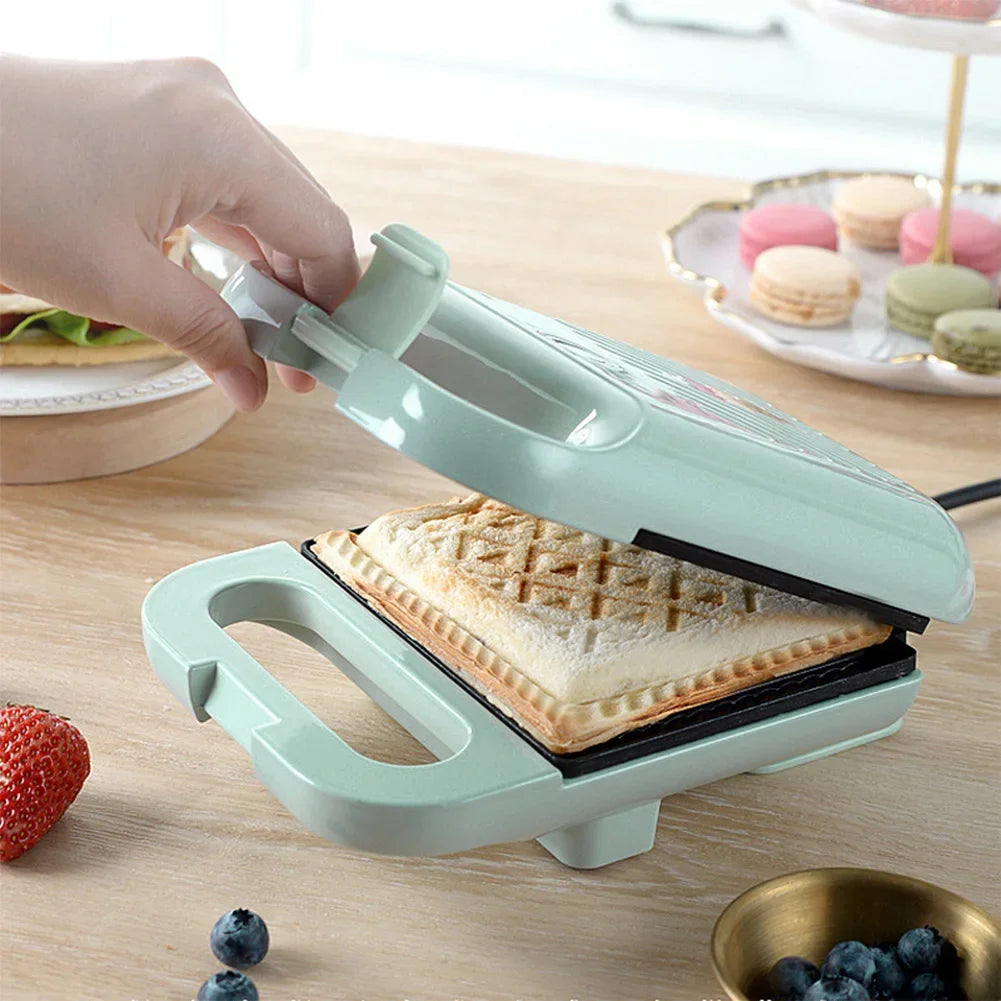 Multifunction Sandwich Maker & Toaster - Fast Heating Electric Baking Pan for Breakfast, Omelette & Roast Meat