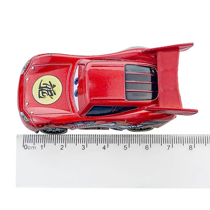 Disney Pixar Cars 2 Lightning McQueen Mini Diecast Racing Car Dinoco Racers Collection for Kids