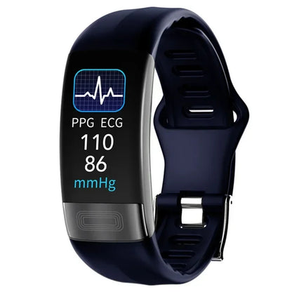 P11 Plus Smart Bracelet, EKG Smartwatch, Waterproof Activity Tracker, Heart Rate Monitor, Fitness Band for Men
