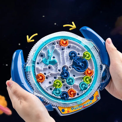3D Puzzle Maze Cube & Magic UFO Stress Reliever Toys for Kids