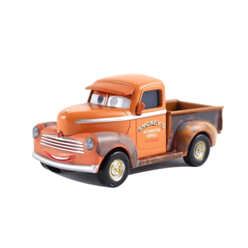 Disney Pixar Cars 2 Lightning McQueen Mini Diecast Racing Car Dinoco Racers Collection for Kids