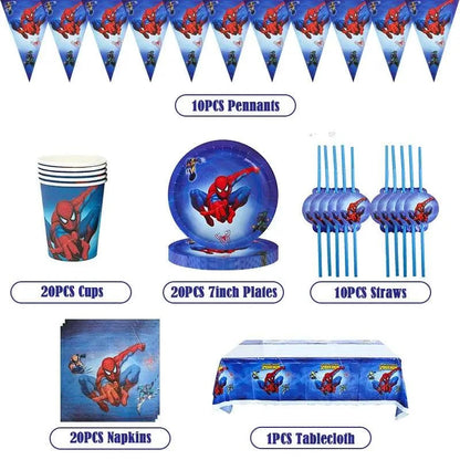 Spiderman birthday party