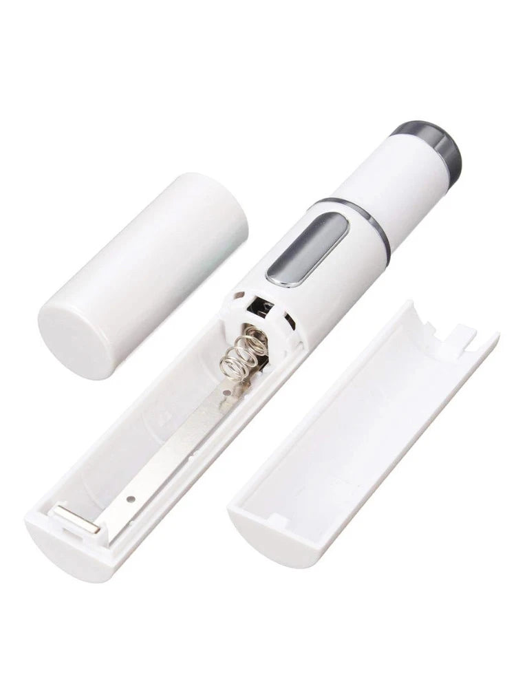 Facial Beauty Device & Eye Massager - Blue Light Treatment for Dark Circles, Eye Bags & Skin Texture