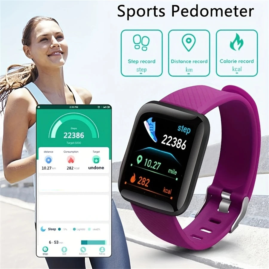 D13 Multifunctional Smart Watch for Men & Women, Bluetooth Connected, Music Player, Fitness Tracker, Sleep Monitor