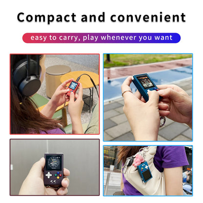ANBERNIC RG Nano Retro Handheld Game Console - Portable Mini Console with 1.54" IPS Screen, 64GB TF, Aluminum Alloy Body