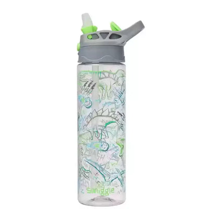 430/650ML Australian Smiggle Water Bottle – Portable Straw Cup for Kids & School Use