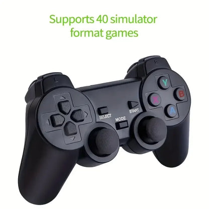 Retro Handheld Video Game Console - 64GB with 20,000 Built-in Games, Wireless Controller, Perfect for Kids' Christmas Gifts