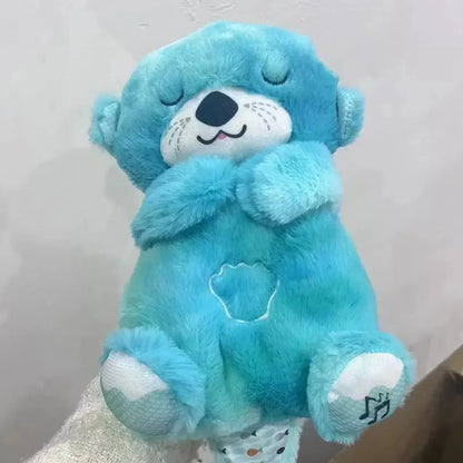 Breathing Otter Sleep and Playmate Otter Musical Stuffed Baby Plush Toy