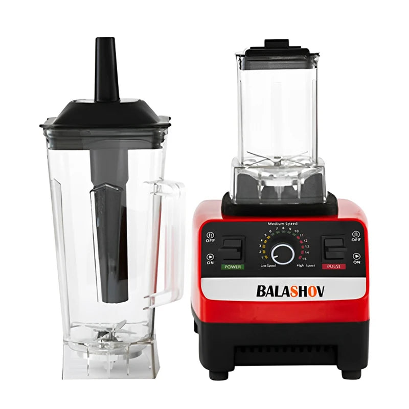 2000W Commercial Blender Food Processor for Smoothies, Ice, and Juicing, BPA Free
