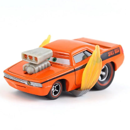 Disney Pixar Cars 2 Lightning McQueen Mini Diecast Racing Car Dinoco Racers Collection for Kids