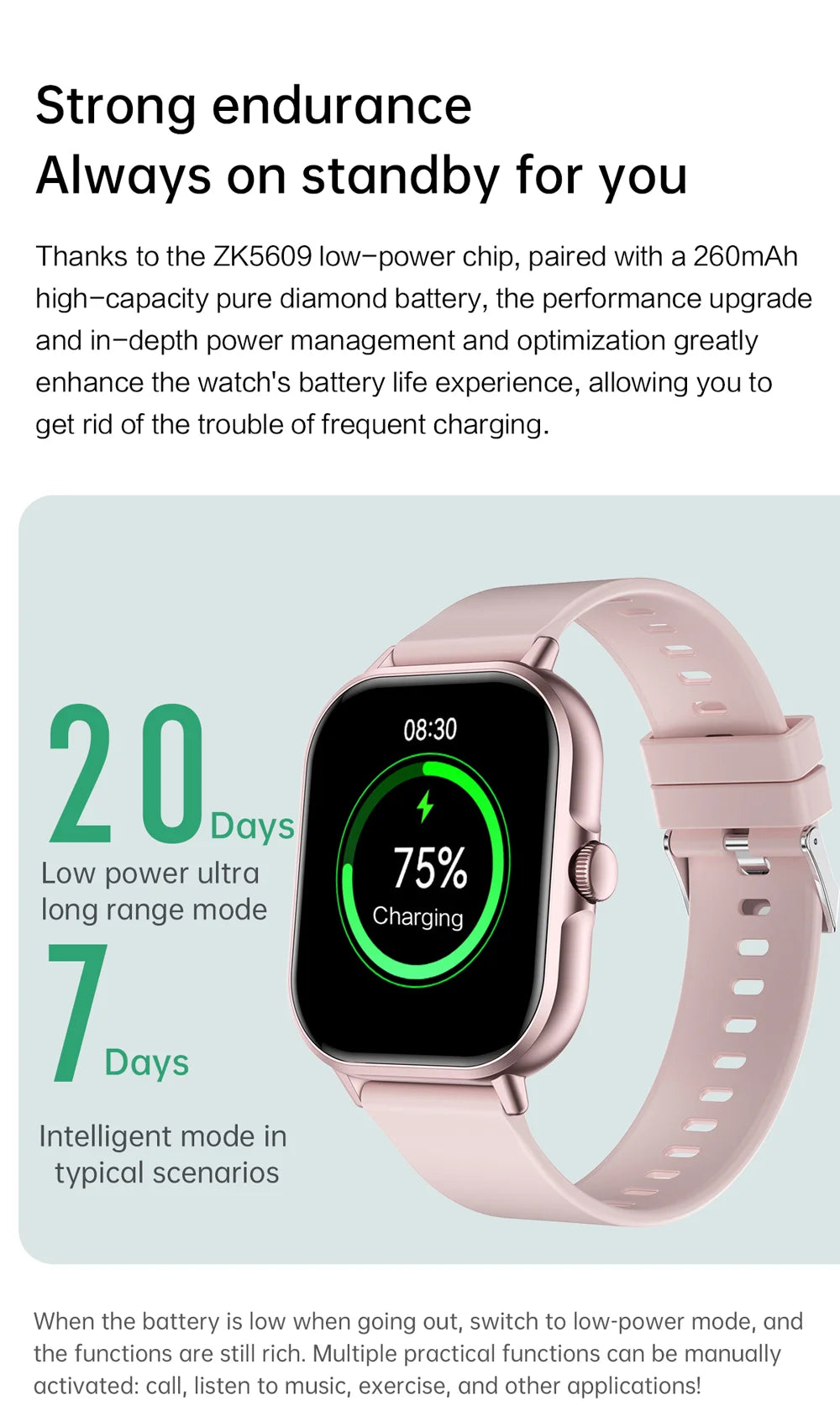 2025 2.01'' Smart Watch, Bluetooth Call, Music Player, Fitness Tracker, Sport Waterproof Watch for Men & Women, iPhone/Android