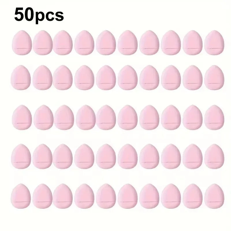 5/10Pcs Mini Finger Puff – Air Cushion Powder Sponge for Foundation & BB Cream Application