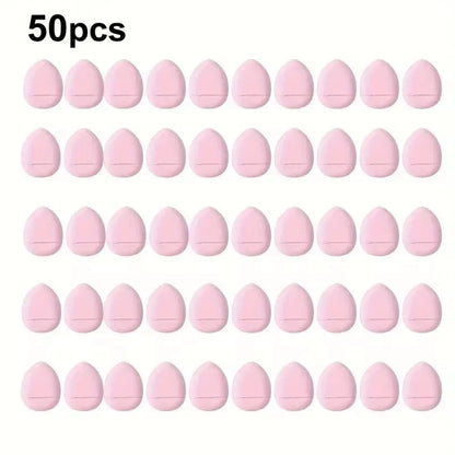 5/10Pcs Mini Finger Puff – Air Cushion Powder Sponge for Foundation & BB Cream Application